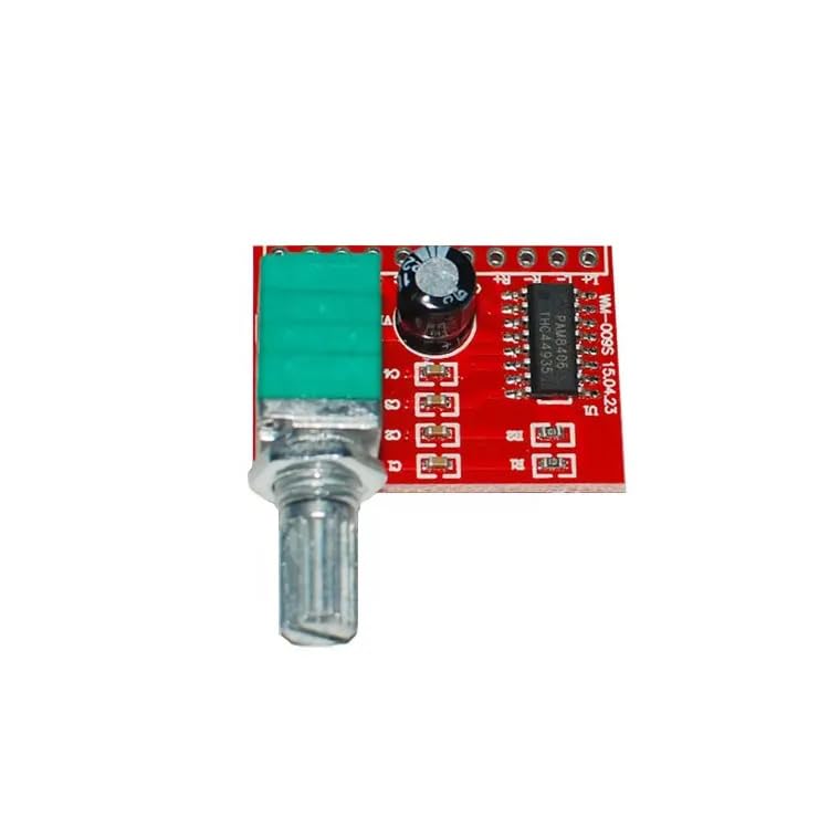 DHRUVPRO PAM8406 Amplificatore Audio Stereo Class D Digital Amplifier Board Mini Audio Power Amplifier PCB with Potentiometer-image-14