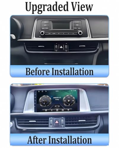 Radio de coche para Kia Optima 2016-2019 con Mirror Link y Bluetooth 2