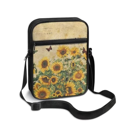 Small Messenger Bag for Men Women Wallet Purse Cell Phone Purses Unisex Shoulder Bag for Work Travel2