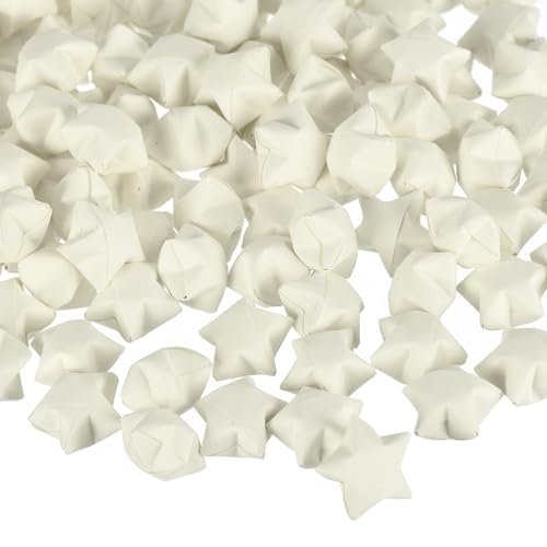 Papier origami blanc pré-découpé pour réussir vos étoiles facilement