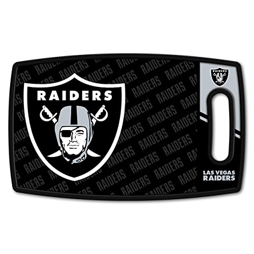 Image of YouTheFan NFL Las Vegas Raiders Logo Series Cutting Board