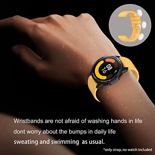 MIJOBS 3PCS Straps Compatible with Xiaomi Watch S1 Active Wristband Xiaomi Watch S1, Xiami Mi Watch Color, Mi Watch Sport - Image 4