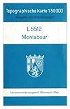  L 5512. Montabaur. Topographische Karte 1: 50 000. Ausgabe mit Wanderwegen.