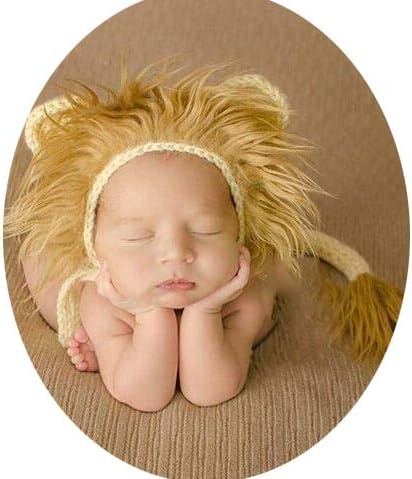Amazon Co Jp 赤ちゃんの写真の服 生まれたばかりの赤ちゃんの男の子の女の子手作りの赤ちゃん写真の小道具衣装 帽子 赤ちゃんかぎ針編み衣装衣装写真の小道具 色 ベージュ サイズ S ファッション