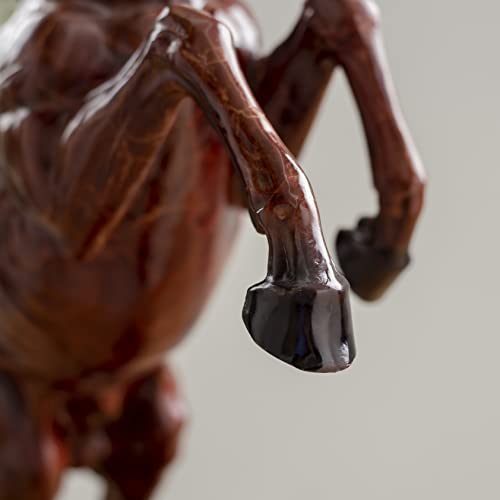 Youfine Big Size Hoof Horse Statue,Real Bronze Casting, 28.3 Inches Animal Statue For Home Garden Decor #TOP5