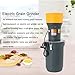 Grain Mill Corn Grinder, 1000w Electric Feed Grinder Mill Dust-Free Dry Cereals Grinder with Detachable Hopper & 5 Sieves for for Wheat Corn Grain Spice Coffee Beans 6.6 Gallons (25L)