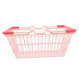 Homoyoyo Kleiner Einkaufskorb Legierung Tragbarer Aufbewahrungskorb Dekorativer Tischkorb Für Haushalt Und Spielwarenladen