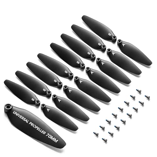 Universal 70mm/2.76In Drone Propellers for S159, S166, AE20,YL59, V168,AE20Max Models