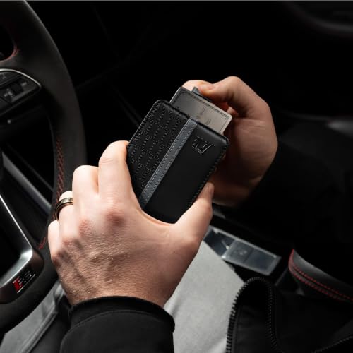 Image of Kings Loot Wallet For Men, RFID Blocking, Cash Pocket, Midnight Gunmetal