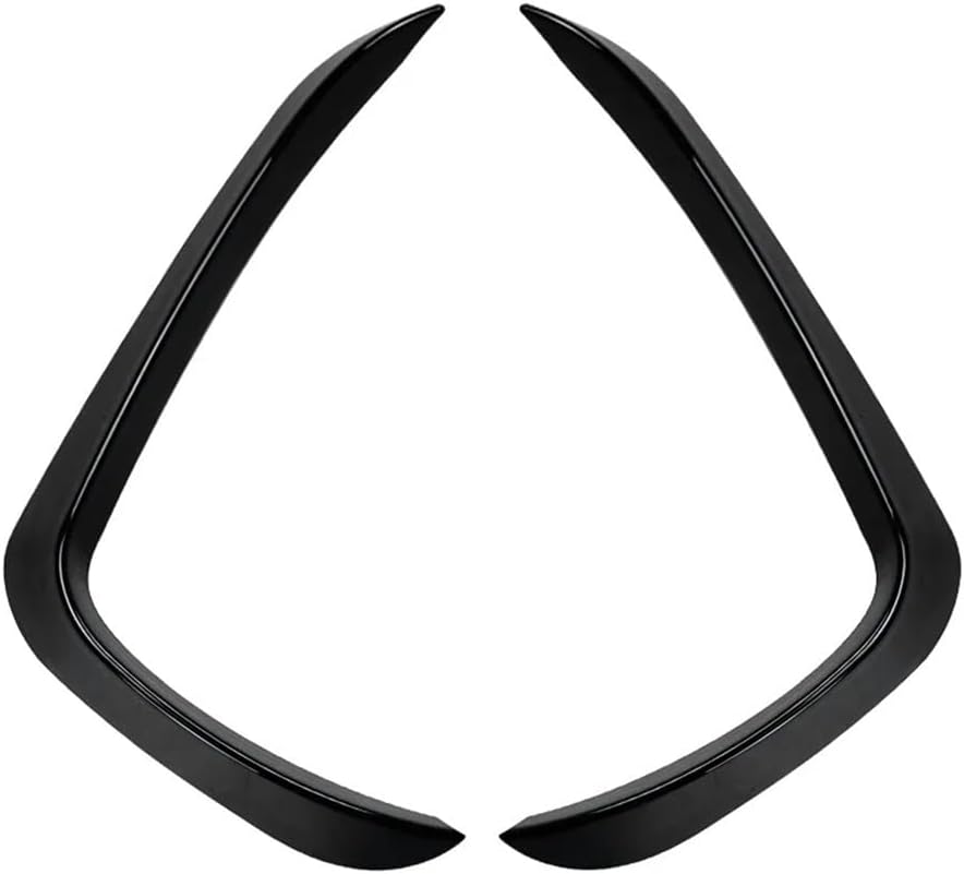 Compatible for BMW X5 F15 M Sport 2014-2018 Air Vent Wind Knife, ABS Carbon Fiber Look (Gloss Black)