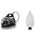 Suela Microsteam 400 láser con 400 microagujeros que permitne una mejor distribución del vapor; punta de precisión que facilitará la tarea proporcionando resultados profesionales; el acabado láser de la suela garantiza gran resistencia a los arañazos