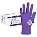 Halyard Health 55080 Model KC500 Nitrile Powder Free Exam Gloves, Disposable, Extra Small, Purple (Pack of 100)