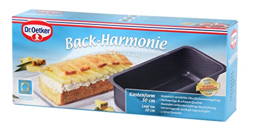 Molde rectangular de acero reforzado Dr. Oetker alta resistencia 6
