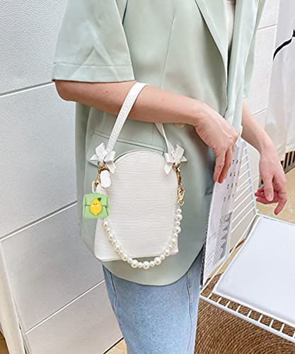 Tomcrazy Cartoon Mini Storage Bag For Airpods Case Sony Ambie Am-Tw01 Earbuds Cover Huawei Tag Keychain , Headset Box For Airtag Galaxy Buds Jabra Elite 7 4 3 Headphones Pouch (01) #TOP4