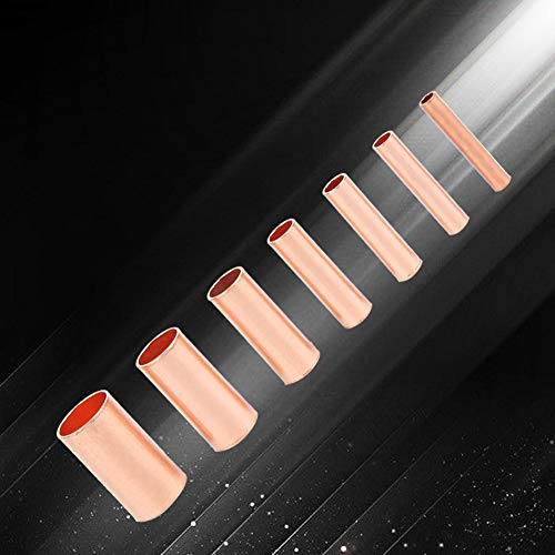 Copper Tube Connectors, 250Pcs Copper Tube Connector Butt Connectors