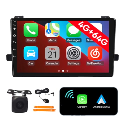 [4G 64G] Android Car Stereo FM Radio Carplay Android Auto 9