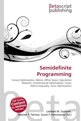 Amazon.co.jp: Semidefinite Programming : 本