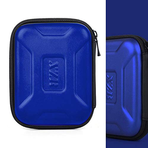 Preisvergleich Produktbild AITOCO Kopfhörer-Aufbewahrungsbox 2,5-Zoll-Taschenhalter für Mobile Festplatten klassisch widerstandsfähiger Kabelorganisator