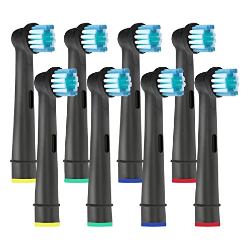 Brossettes de Rechange Compatibles avec Oral b - Têtes de Brosses à Dents Électrique pour Orall B Vitality 100, Pro Séries, Genius X, Kids - Parfaites pour Nettoyage...