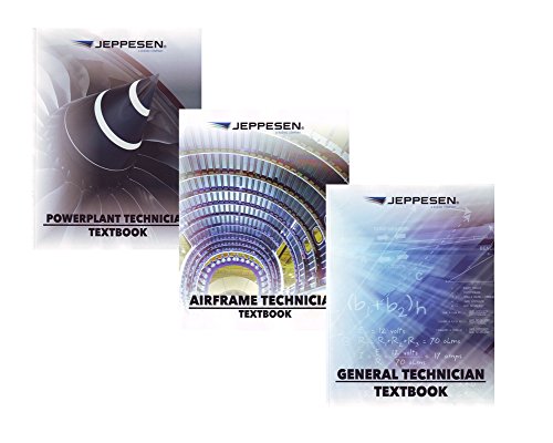 Jeppesen AMT A&P Textbook Bundle - General, Airframe & Powerplant - 10011905