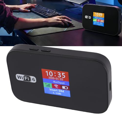 Image of GOWENIC 4G Mobile WiFi Router, High Speed Portable Mobile Hotspot Device for Smartphone Tablet Laptop Travel, Up to 10 Devices, 3000mah Long Battery Life (US Standard)
