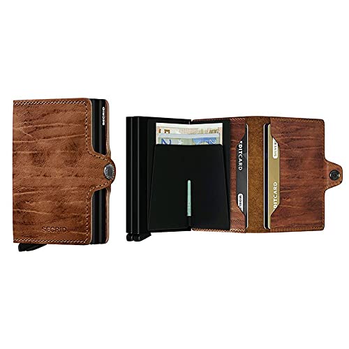SECRID Twin Wallet Genuine Leather with RFID Protecton, Holds up to 16 Cards2