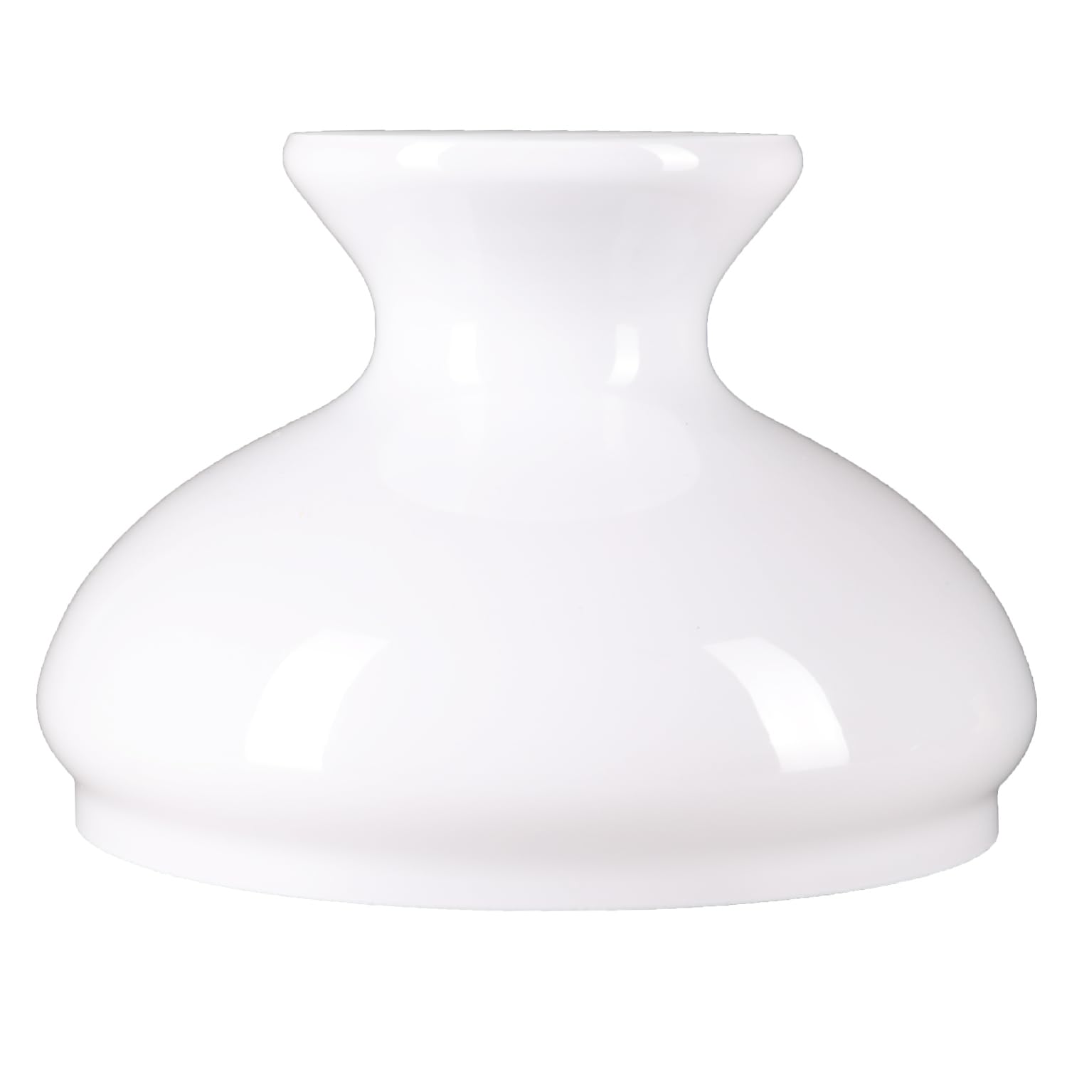 Petroleumglas Lampenglas Ersatzglas Ø185mm Leuchtenglas Opalglas Glasschirm 140mm Höhe Grün