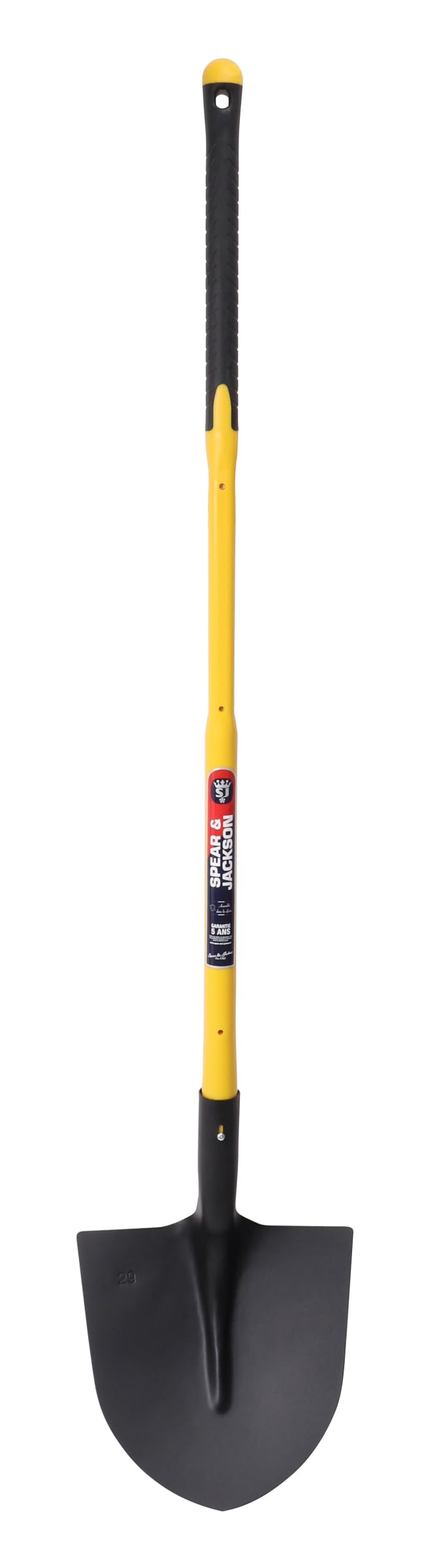 Spear & Jackson 81819 Pelle Ronde 29 cm Manche trimatière Pomme 110 cm