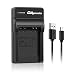 OAproda NB-6L Ultra-Thin USB Battery Charger for Canon NB-6LH, PowerShot SX530 HS, SX540 HS, SX500 is, SX600 HS, SX610 HS, SX510 HS, SX700 HS, SX710 HS, SX280 HS, D30, S90 ELPH 500 HS Camera