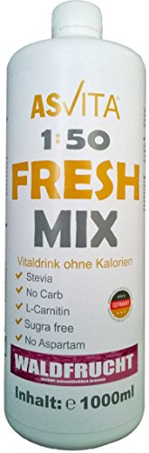Fresh Mix 50 Vital Drink, Waldfrucht, 1L Flasche
