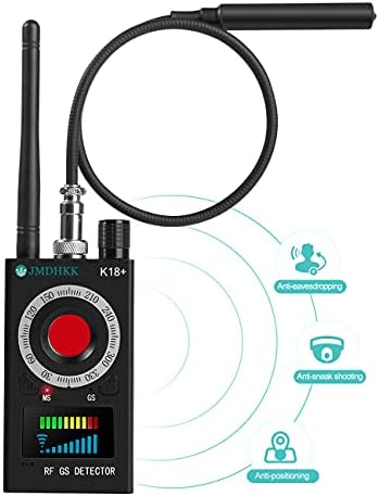 JMDHKK Hidden Camera Detectors,Anti Spy Detector,Bug Detector,GPS Detector,RF Detector Scanner Device for GPS Tracker in car Listening Device in Office Camera Finder in Hotel