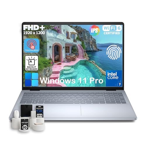 Dell Inspiron-16 ^b`XN[rWlXm[gp\R - 16C` FHD+ WVAfBXvC ? Intel 10-Core 7 150U ? obNCgL[{[h ? w ? Wi-Fi 6E ? Win 11 Pro ? 