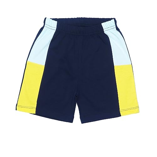 Image of Be Awara Kids Printed Half Sleeves T-shirt & Shorts Clothing Sets, 100% Cotton Soft Unisex Cord Set, Comfortable Wear for Kids With Cool Prints, Everyday Casual Wear for Boys & Girls