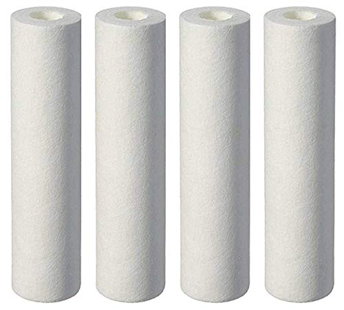 Image of AQUANERO+ Aquafresh 5 Micron PS-05 10 inch in PP Spun Filter Candle Set for All Type RO Water Purifier 10 inch PP Spun Filter | Ro Filter Candle Pre Filter Spun PP Pack of 4 Aqua 04