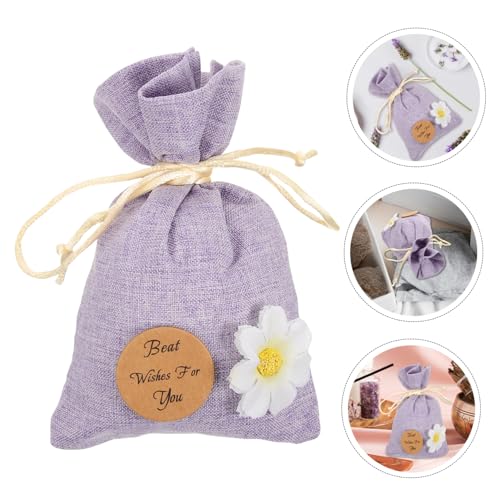 IMIKEYA 10 piezas bolsas de sachet lavanda recargables miniatura 7