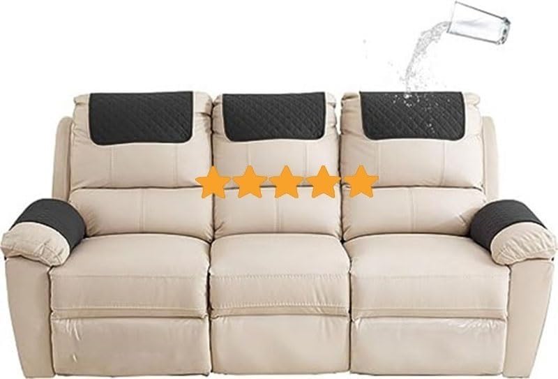 Funda protectora de sofá para tardes de lectura en sillón reclinable