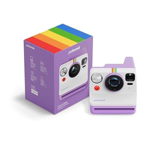 Polaroid Now Instant Film Camera - Purple
