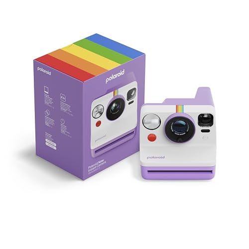 Image of Polaroid Now 3rd Generation I-Type Instant Film Camera - Purple - Camera Only No Film (9159)