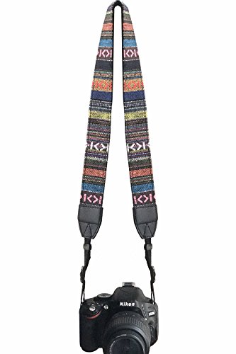 Alled Camera Neck Shoulder Belt Strap,Camera Straps for Women/Men for All DSLR/Nikon/Canon/Sony/Olympus/Samsung (Vintage) - Thumbnail 7