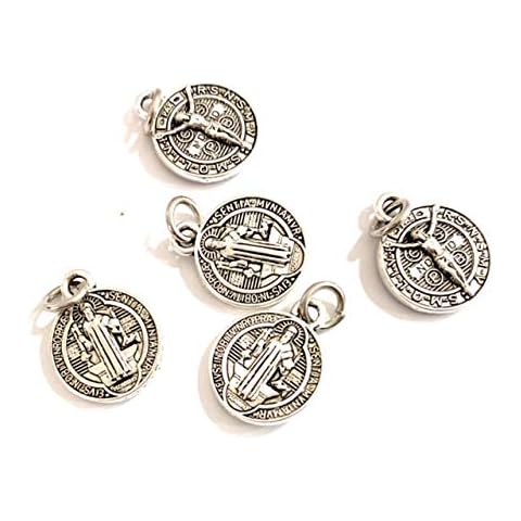 Médaille Saint Benoît plaqué argent De Bussy Cover