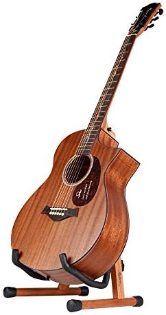 Guitar Stand, Neboic Wood Acoustic Guitar Stand, Electric Guitar Stand, Bass Banjo Guitar Stand, Portable Guitar Stand Holder for Multiple Guitars, Guitar Accessories by Neboic