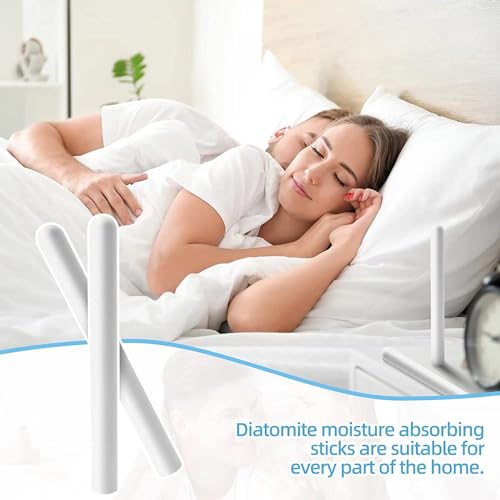 Image of Diatom Drying Rod Stick, Reusable Absorbent Drying Rods, 6PCS