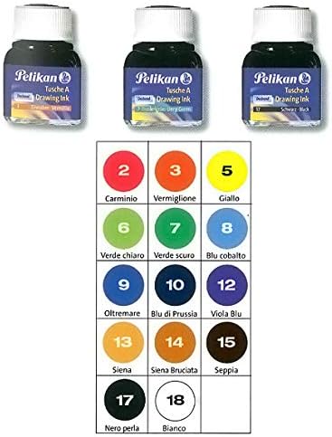 PELIKAN - CHINTE 523 PRUSSIENBLAU 10 [Packung mit 10 Stück
