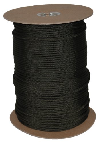 Hot Deals T.W Evans Cordage 6510OD para Cord 1000-Feet Spool- Olive Drab