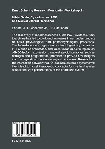 Nitric Oxide, Cytochromes P450, and Sexual Steroid Hormones: 21
