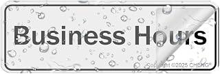 Acrylic Business Hours Sign With Self Adhesive Backing 9x3 Inch Plastic Sign For Restaurant Hotel Motel Salon Office Rest Stops And Public Restrooms