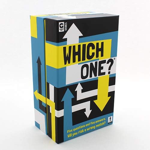Ginger Fox Which One General Knowledge Trivia Quiz Card Game For The Family - Includes 1500 Quiz Questions