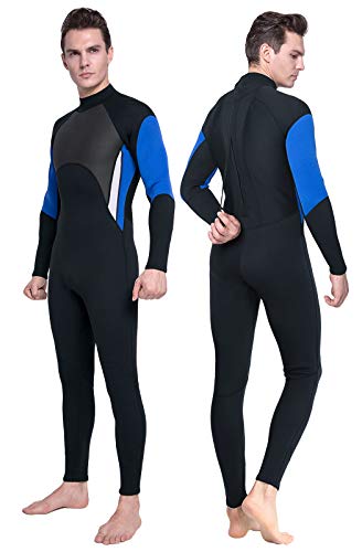 DEHAI Wetsuit Men Women 3/2mm Neoprene Full Body Warm