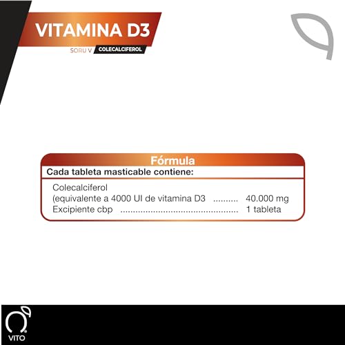 Vitamínicos, vitamina d tabletas Marca VITO (2)