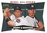 2009 Topps Heritage #160 Alex Rodriguez/David Wright New York Yankees MLB Baseball Card NM-MT